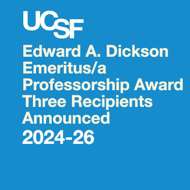 2024-26 Edward A. Dickson Emeritus/a Professorship Award